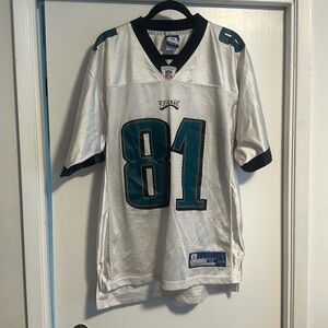 New note  tag NFL equipment, official Eagles #81 Owens football jersey men’s M